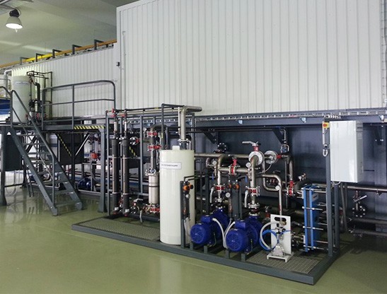 Pretreatment pure water system